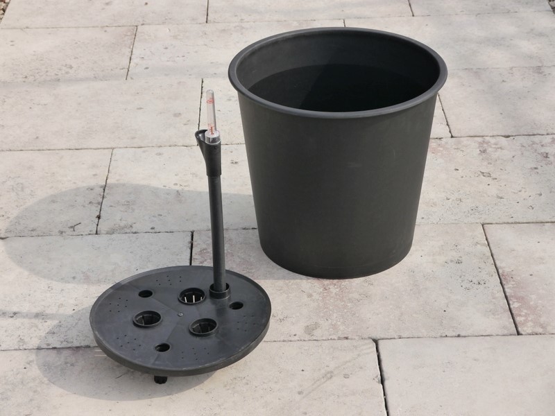 Runder Pflanzeinsatz Ø42x H38cm, mit Bewässerungssystem 
