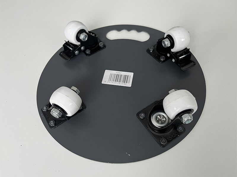 ultrastarkes Mehrzweck-Rollbrett aus Alu, rund 