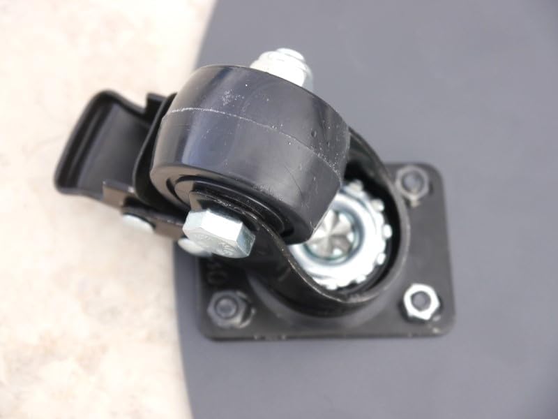 ultrastarkes Mehrzweck-Rollbrett aus Stahl, quadratisch 40x40x7