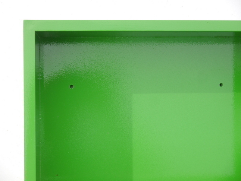 Wand-Pflanzkasten LINEA, grün - jetzt reduziert 28x28x9