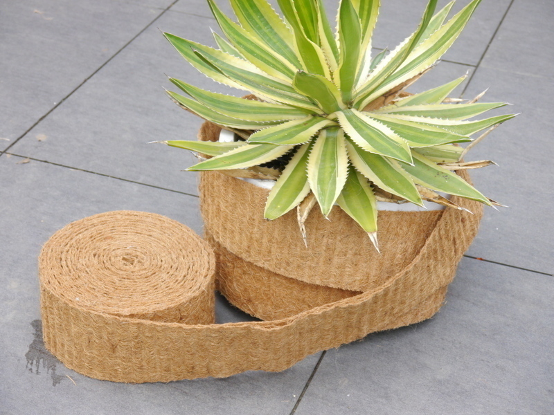 10m Kokosmatte SAFEGREEN zum umwickeln, naturfarben 20cmx1000cm