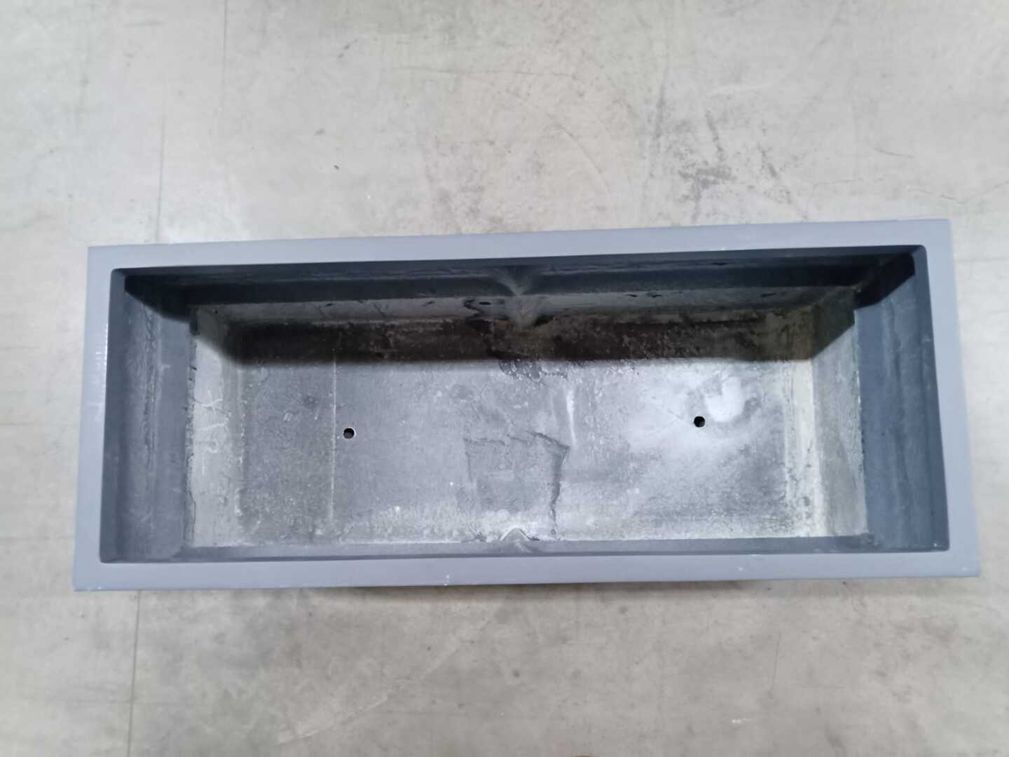 4 er Set B-Ware: Pflanztrog SUPREMO anthrazit (100x40x50 cm) 