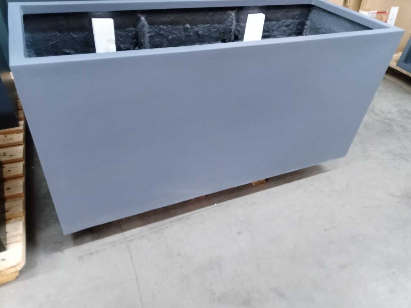 B-Ware: Pflanztrog der BUNDESGARTENSCHAU, anthrazit (150x60x70 cm) 