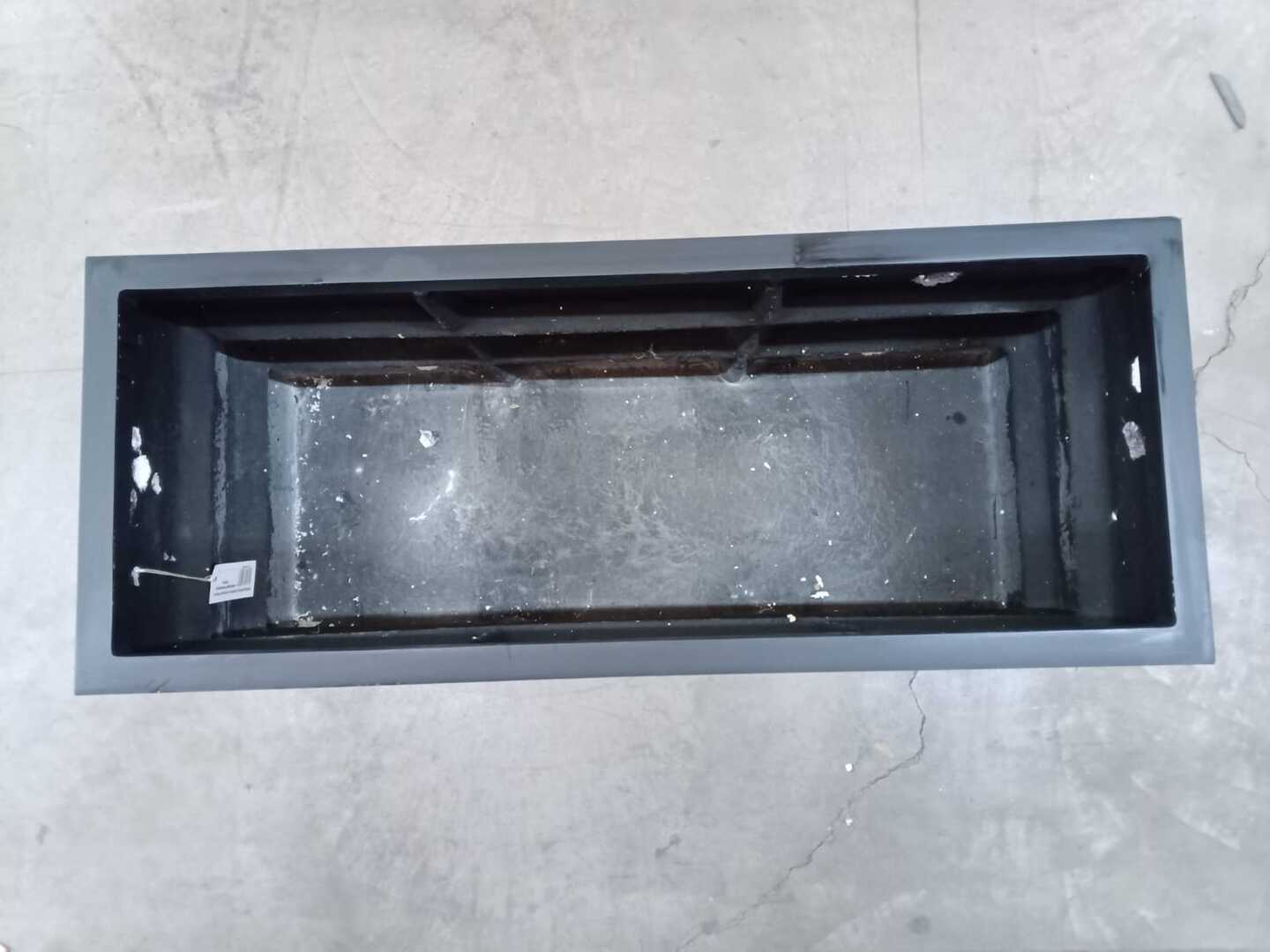 B-Ware: Pflanztrog Supremo, schwarz (100x40x50 cm) 