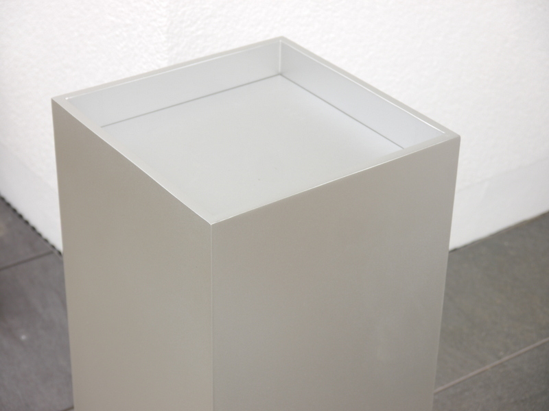 Deckel für Windlicht BEL AIR , silber 