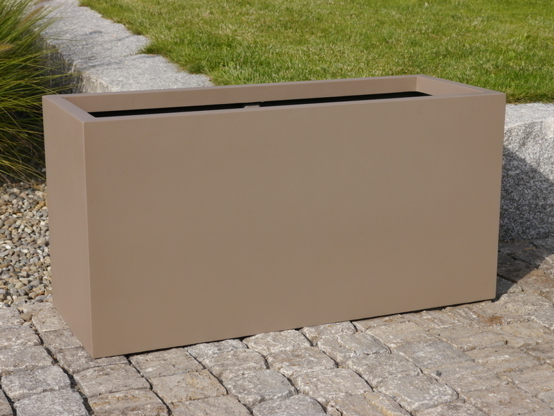 Pflanztrog SUPREMO, TÜVgeprüft Fiberglas Pflanzkübel