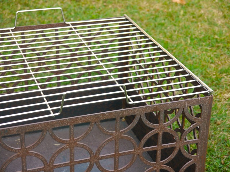 Grillrost aus Edelstahl 48x48