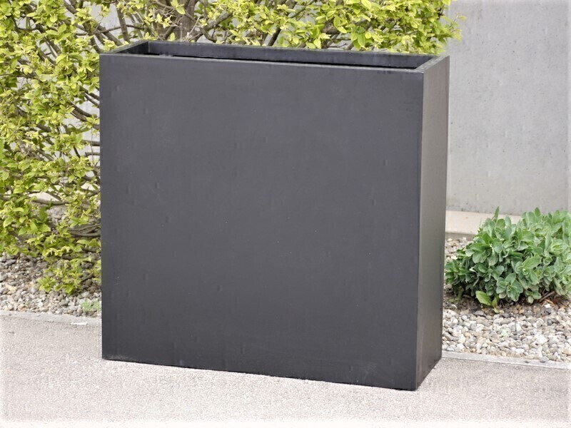 Raumteiler SUPREMO (auch für Rollen), schwarz 84x30x80