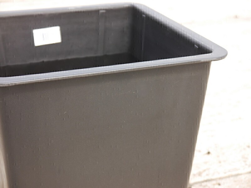 Set Pflanzkübel PRIMO aus Kunststoff, L26,5x B26,5x H25cm 2er Set