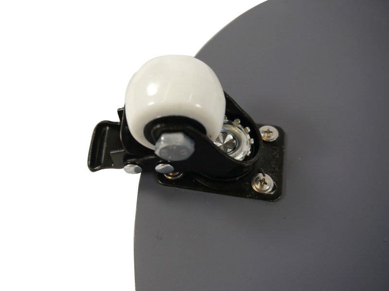 ultrastarkes Mehrzweck-Rollbrett aus Alu, rund D28x7cm 