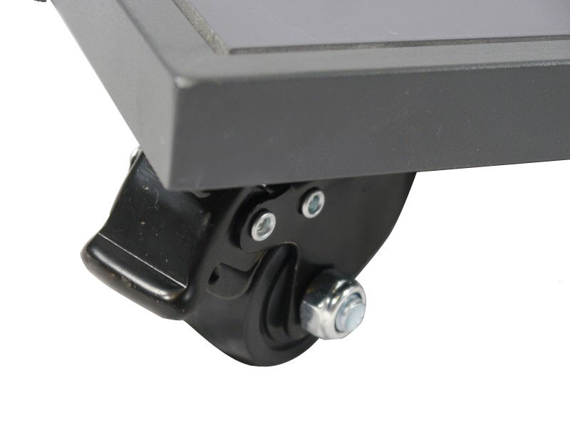 ultrastarkes Mehrzweck-Rollbrett aus Metall/Fiberglas, rechteckig 119x49x7