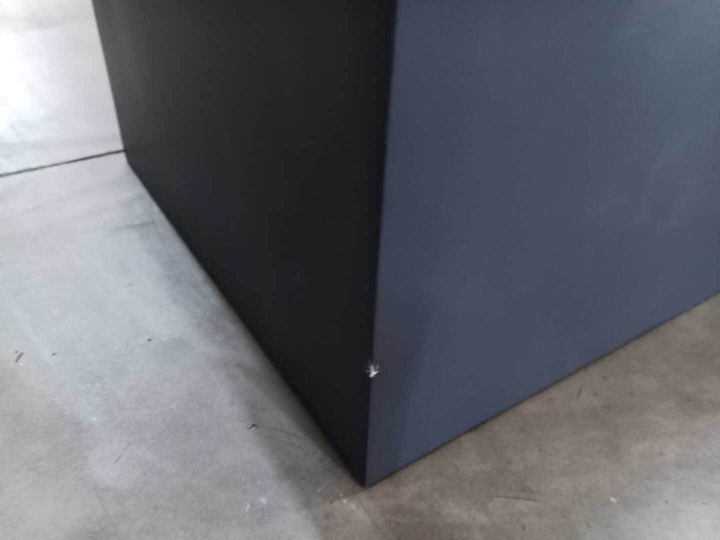 B-Ware: Pflanzkübel für Rollen, anthrazit 40x40x40