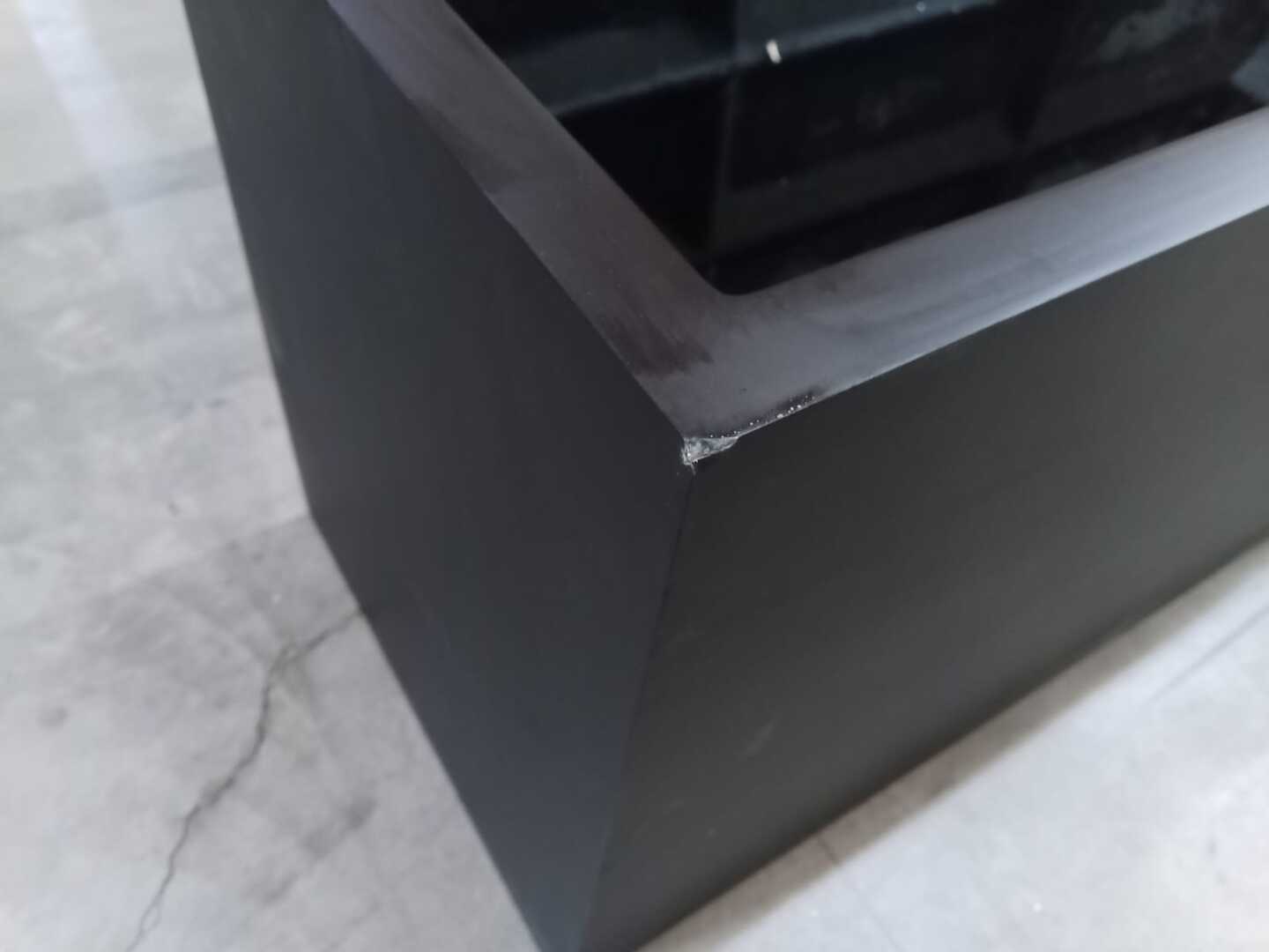 B-Ware: Pflanztrog Supremo, schwarz (100x40x50 cm) 
