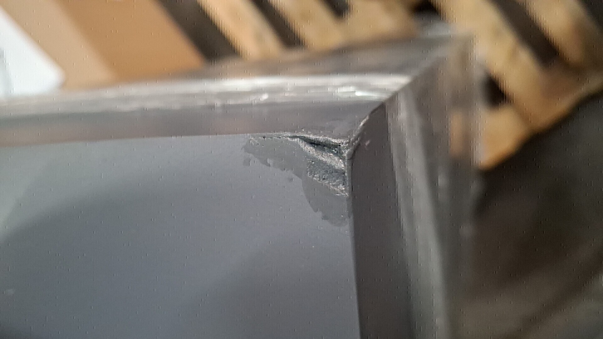 B-Ware: Podest EMPORIO mit Dekokugel, anthrazit 