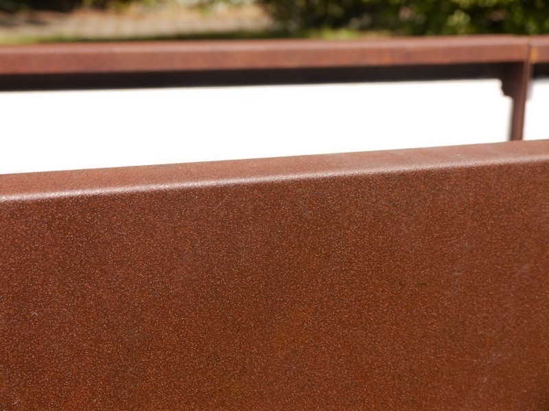 Hochbeet VERDURO aus Cortenstahl, rostfarben 