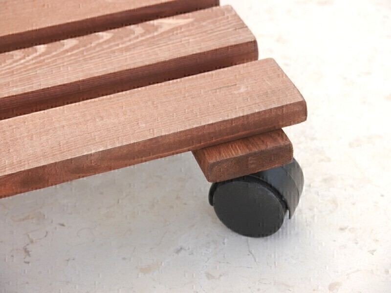 Mehrzweck-Rollbrett aus Kiefernholz, quadratisch 