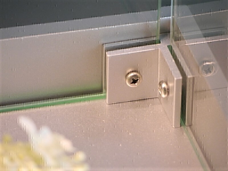 Multifunktions-Windlicht BEL AIR, silber *REDUZIERT* 27x27x25