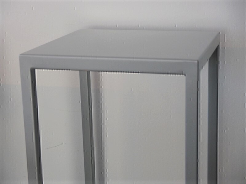 Pflanzgestell für Pflanzkübel, hellgrau  *REDUZIERT* 30x30x100