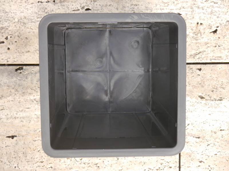 Set Pflanzkübel PRIMO aus Kunststoff, L44x B44x H38cm 2er Set