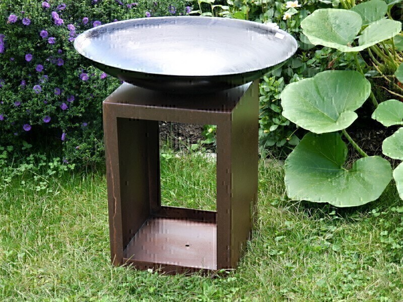 Set: Podest ORLANDO und Schale RONDO - jetzt reduziert 45x45x60