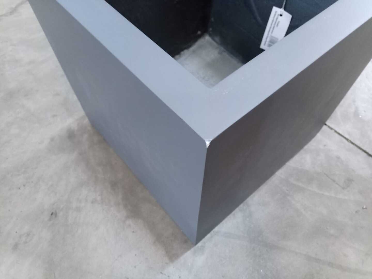 B-Ware: Pflanzkübel für Rollen, anthrazit 40x40x40