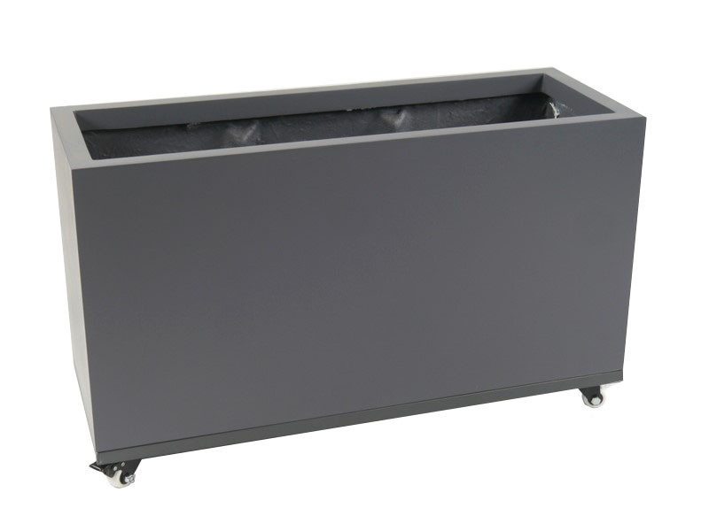 ultrastarkes Mehrzweck-Rollbrett aus Metall/Fiberglas, rechteckig 80x30x7