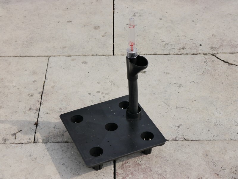 Pflanzeinsatz L44x B44x H38cm, mit Bewässerungssystem 