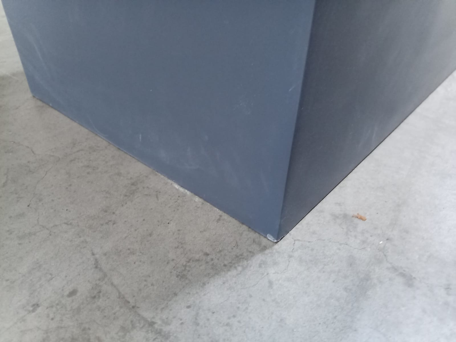 4 er Set B-Ware: Pflanztrog SUPREMO anthrazit (100x40x50 cm) 