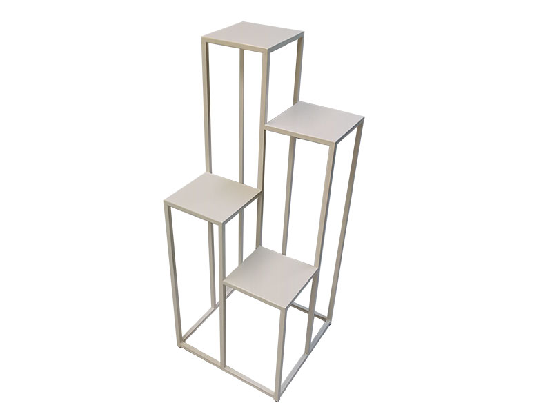 Pflanzsäule aus Metall, weiß Eastwest Trading
