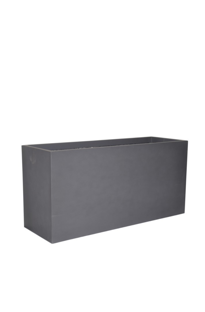 Pflanztrog SUPREMO, Blumentopf, anthrazit ( Rollen optional) 80x30x40