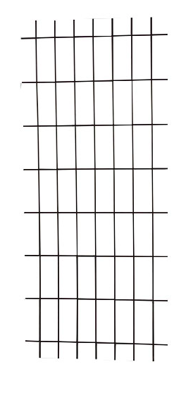 Rankgitter, Gitterspalier SEVILLA aus Cortenstahl, rostfarben 60x120